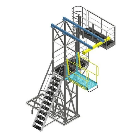 Площадка обслуживания ПЛ1х1-SST2-K-P3